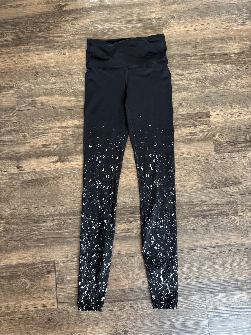 lululemon athletica Black Zipped Pocket Leggings